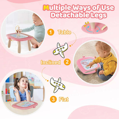 Kikidex Magnetic Drawing Board: A Mess-Free Creative Outlet for Toddlers