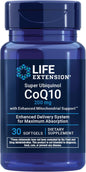 Life Extension Super Ubiquinol CoQ10 with Enhanced Mitochondrial Support, 200mg, 30 Softgels