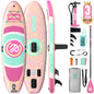 Niphean（Ultra-Light） Inflatable Paddle Board with StabilTrac Fin and Durable SUP Accessories, 10' Stand Up Paddle Boards for Adults & Youth, Versatile Yoga Paddle Board, Gift Ideas