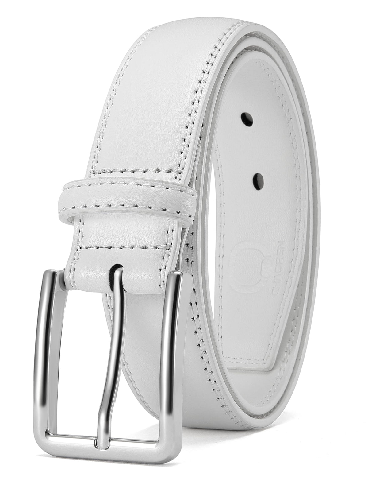 CHAOREN Men's Leather Belt - 1 3/8" Dress Belt for Business & Casual Wear