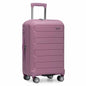 Traveler's Choice Pagosa Hardshell Expandable Luggage with Spinner Wheels, Slate Blue, 3-Piece Set (22/27/30)