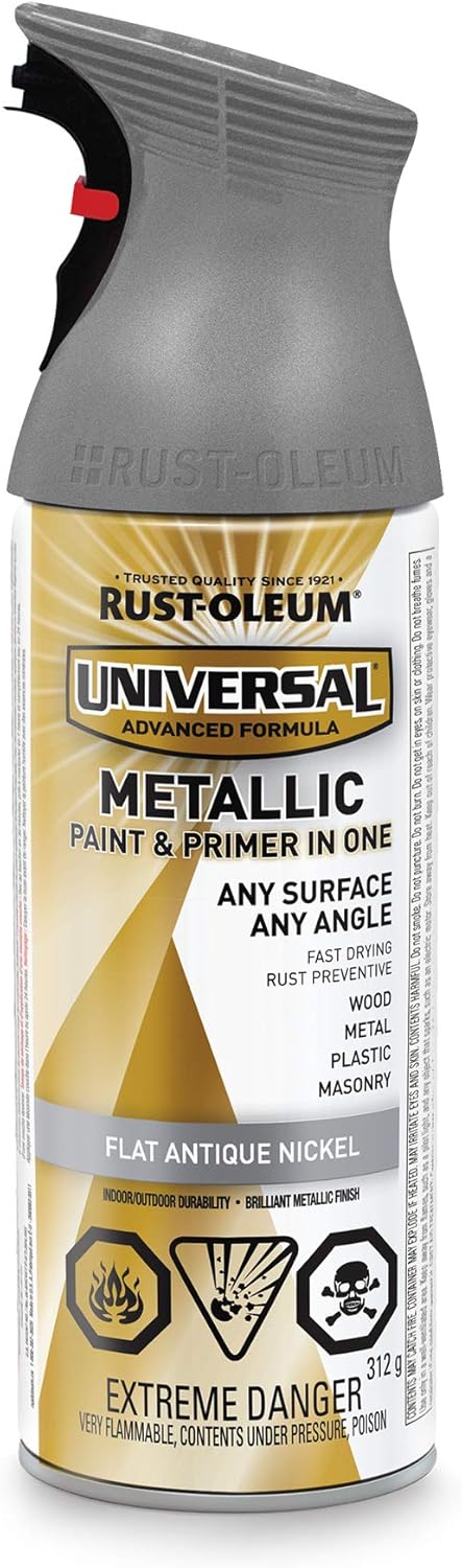 Flat Metallic Finish Antique Nickel