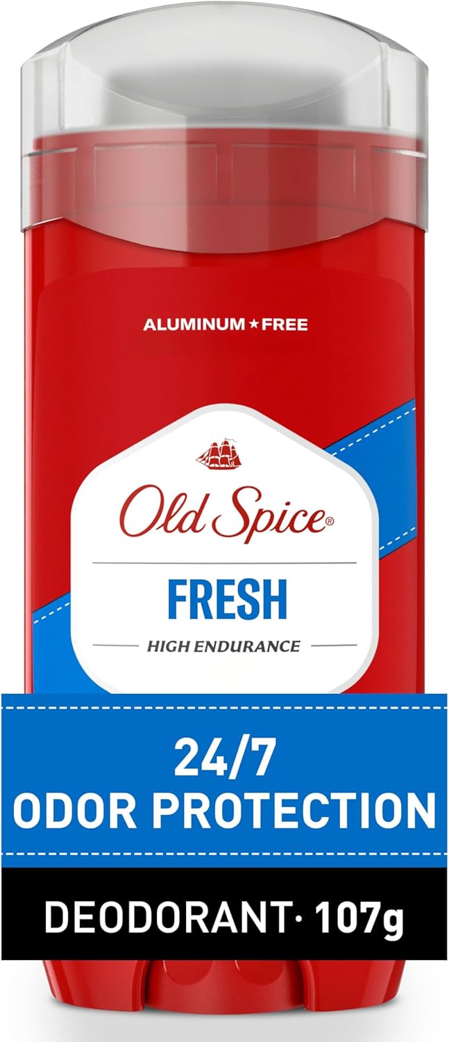 Old Spice High Endurance Deodorant für Herren, Aluminiumfrei, Pure Sport Duft, 107 g