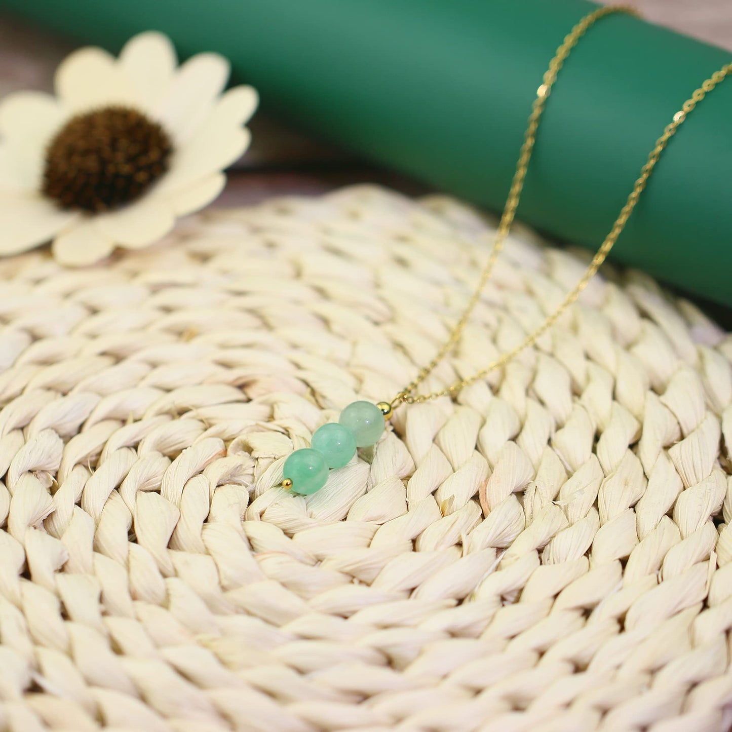 SmileBelle Schwarzer Turmalin Halsketten für Frauen, Schutz und Heilung Spirituelle Kristall Halsketten, Oktober Geburtsstein Halskette Schwarzer Turmalin Schmuck für Frauen Teenager Mädchen als Geburtstagsgeschenke