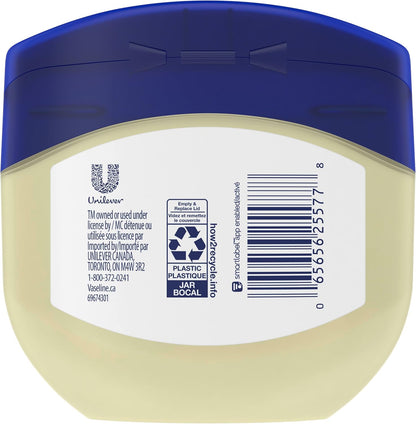 Vaseline Healing Jelly für trockene Haut Kakao Butter mit dreifach gereinigter Vaseline 215 g