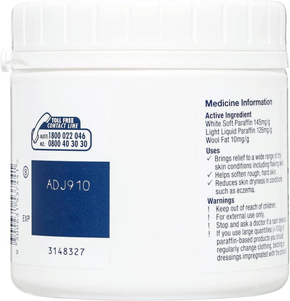 E45 - Dermatological Cream For Dry Skin Conditions ; Non Greasy Emollient ; Hypoallergenic ; 350g