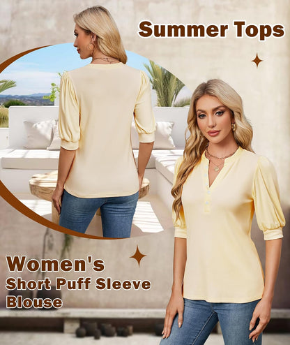 Summer Style Essentials: Ohhettm's Trendy Blouses for Women