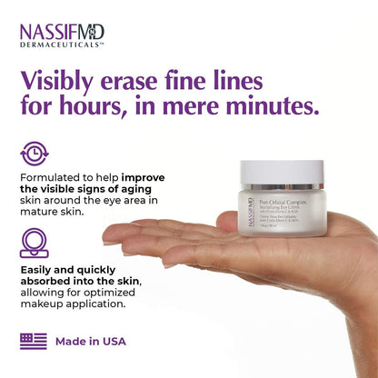 NASSIFMD Peri-Orbital Eye Cream and Pure Hydration Night Cream Bundle