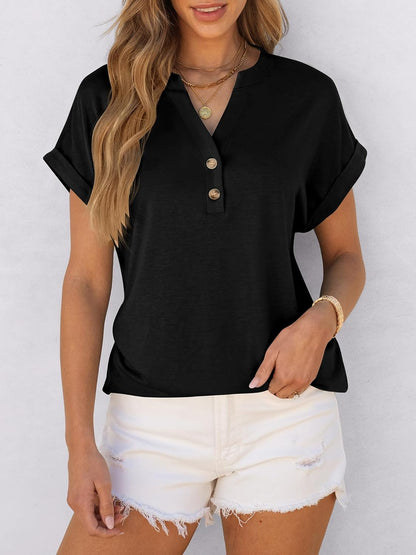 ANRABESS Womens Short Sleeve Henley Tops: A Perfect Blend of Style and Comfort