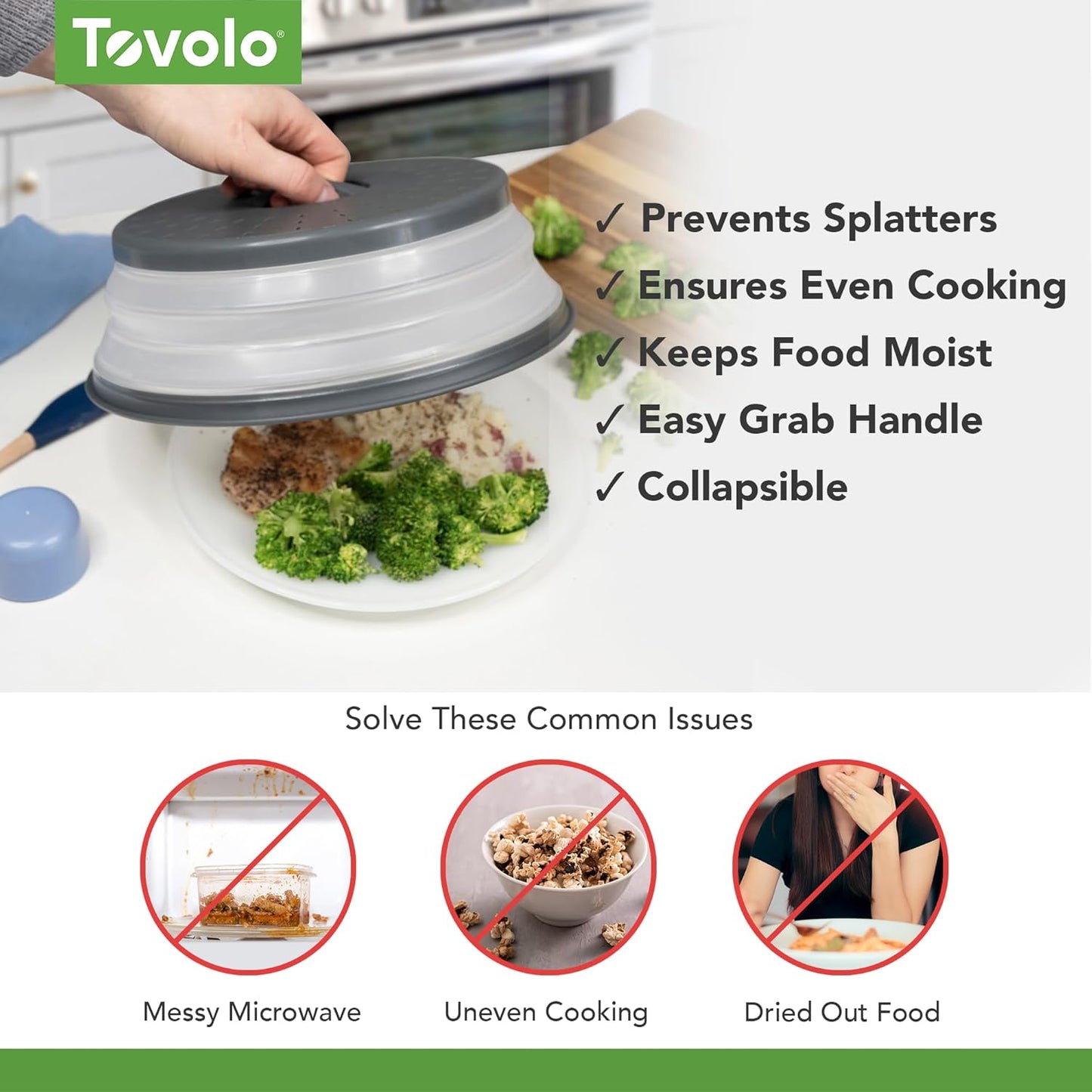 Tovolo Microwave Cover: A Game-Changer for Mess-Free Reheating