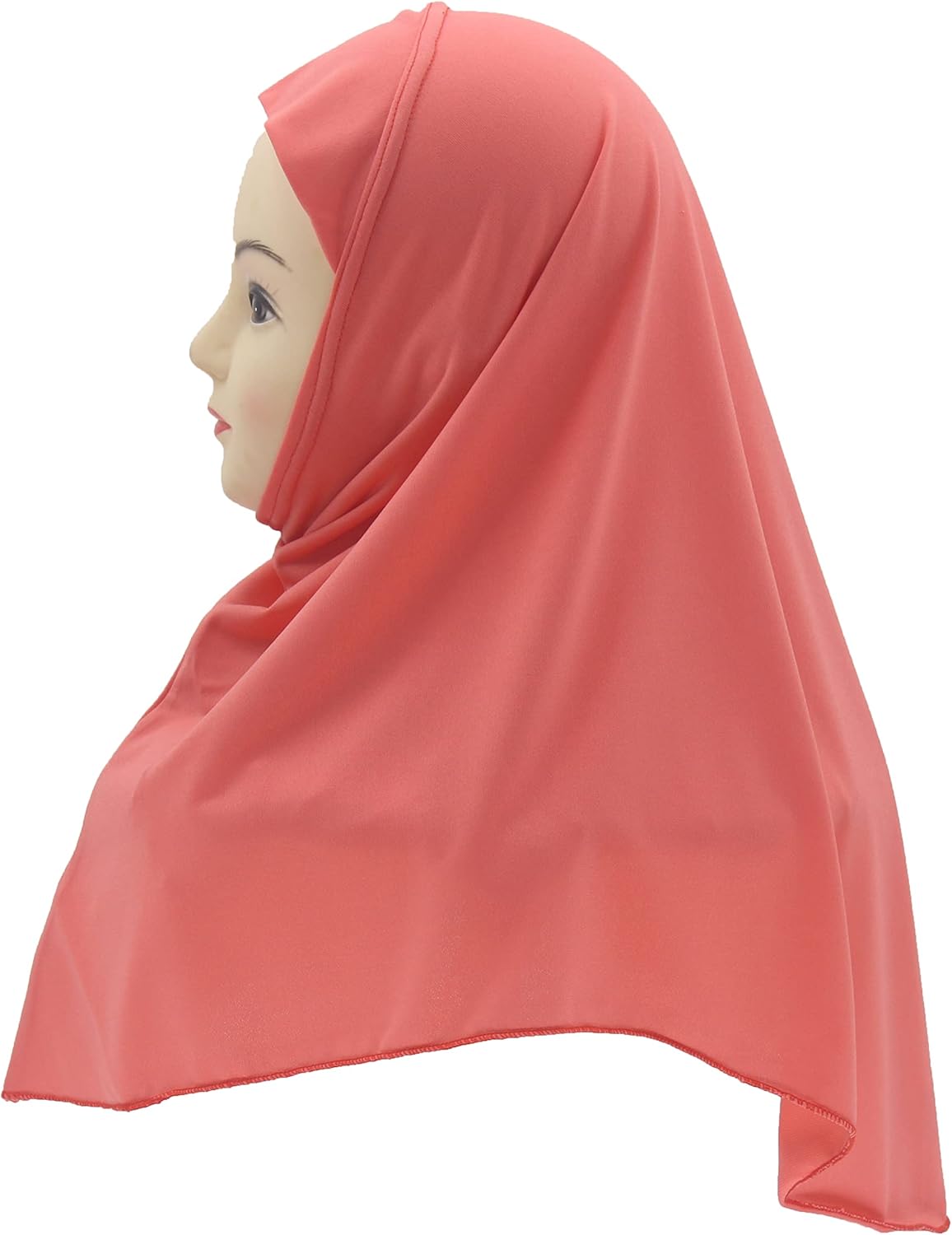 Mädchen Hijab Muslim Kinder Kopftuch Uni für 6-11 Jahre Fertig zum Tragen