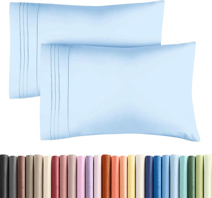 Queen19 - Baby Blue2-Pack Pillowcases