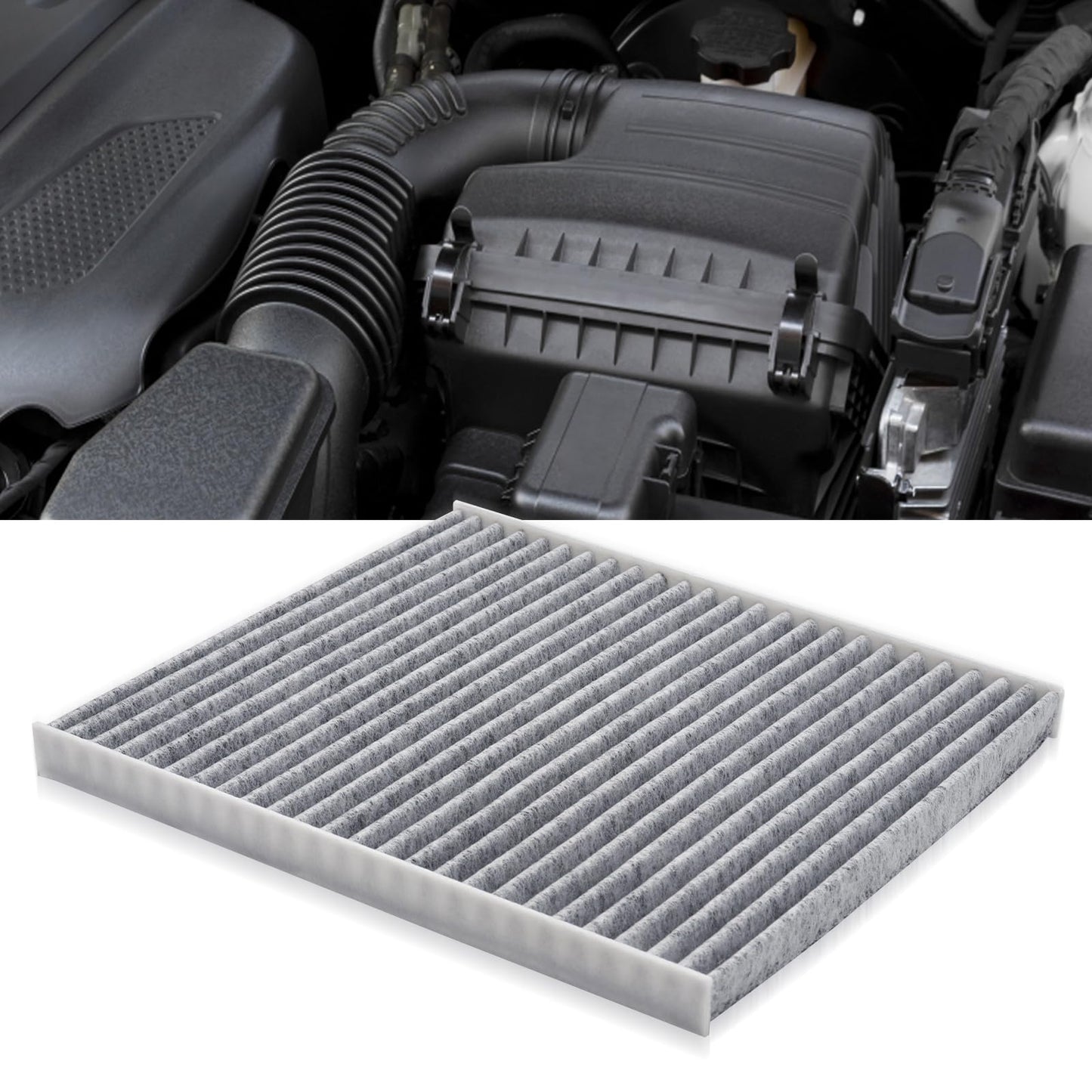 CA10262 Engine Air Filter Fit Ford Expedition/F150/F250/F350 (2007-2021) & Lincoln Navigator Replaces FA1883, 7C3Z9601A, A35642