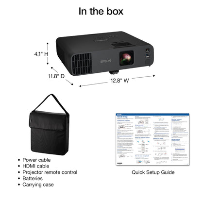 Epson Pro EX11000 3-Chip 3LCD Full HD 1080p Wireless Laser Projector