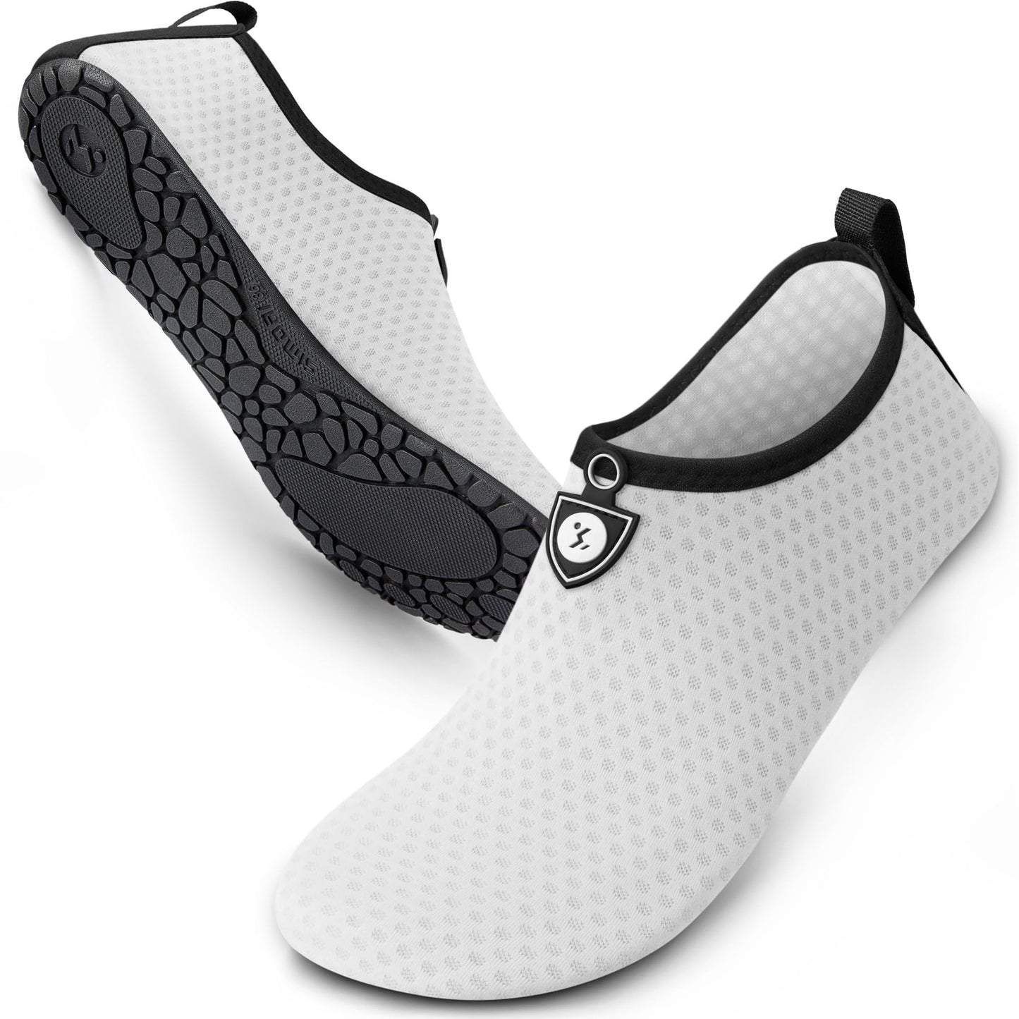 SIMARI Water Shoes for Women Men Swim Aqua Socks Beach Pool Essentials Barefoot Surf River Boat Kayak Sea Yoga Sand Exercise Sport Accessories Breathable Quick-Dry Adult Youth Kid Size SWS001