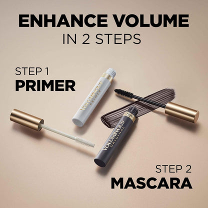 L'Oréal Paris Voluminous Original Mascara, Wimpern tuschen für Volumen und Trennung, nicht verklumpende Formel für weiche und geschmeidige Wimpern, Blackest Black 8,5ml