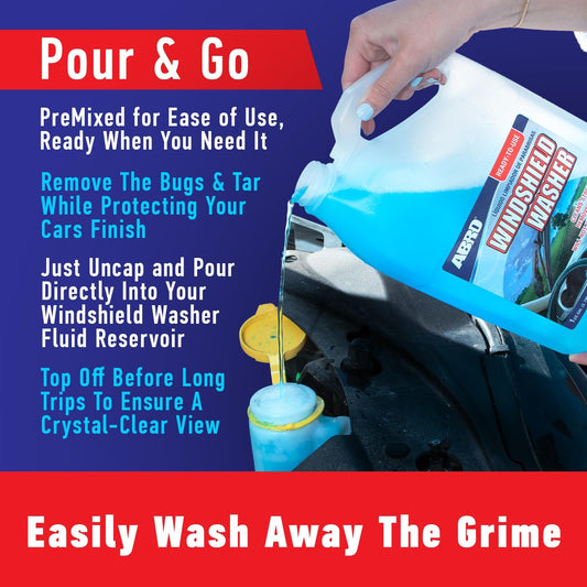 ABRO Windshield Washer Fluid: A Game-Changer for Clear Vision
