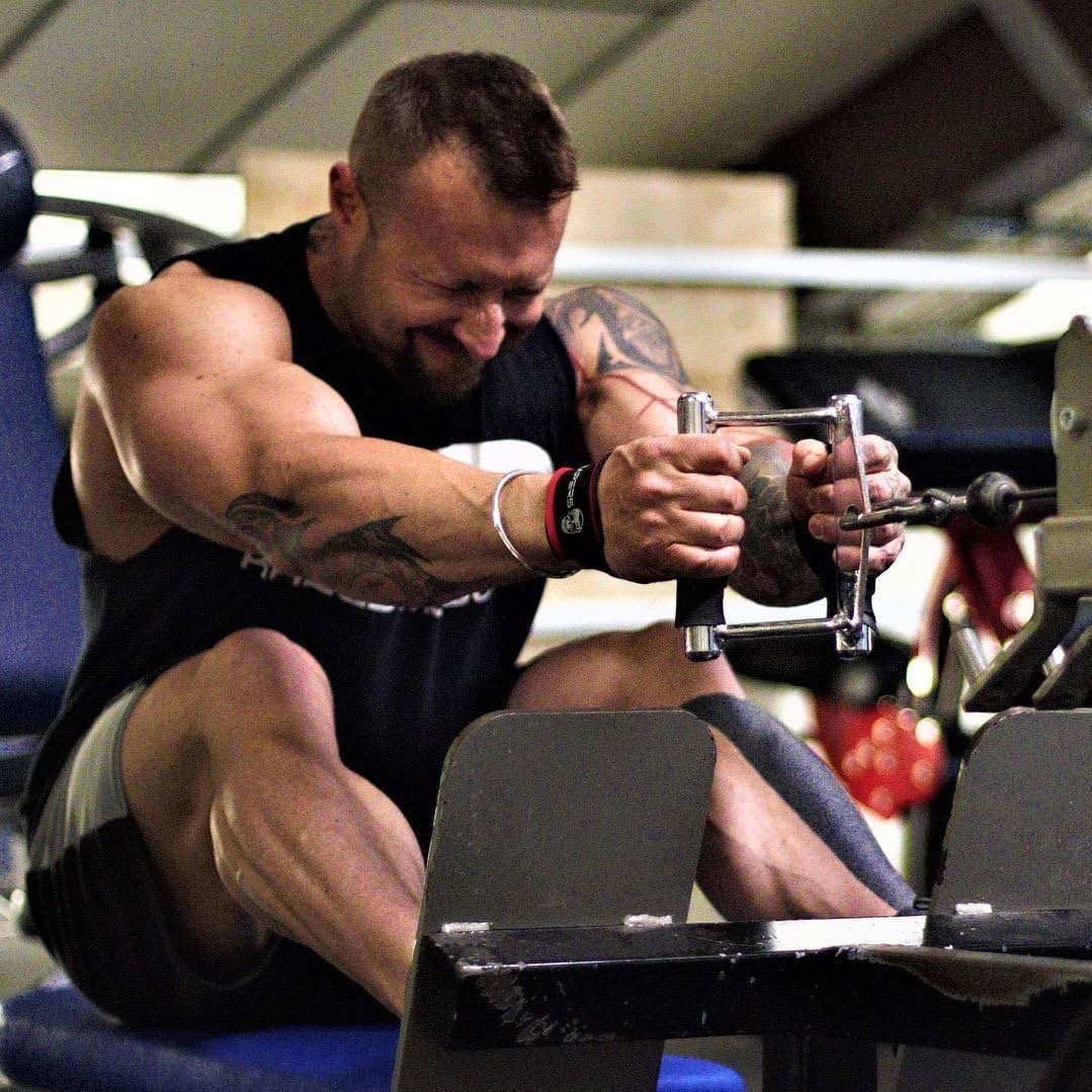 Gymreapers Hebe-Handgelenkbandagen für Gewichtheben, Bodybuilding, Powerlifting, Krafttraining und Kreuzheben – gepolstertes Neopren mit 45,7 cm Baumwolle