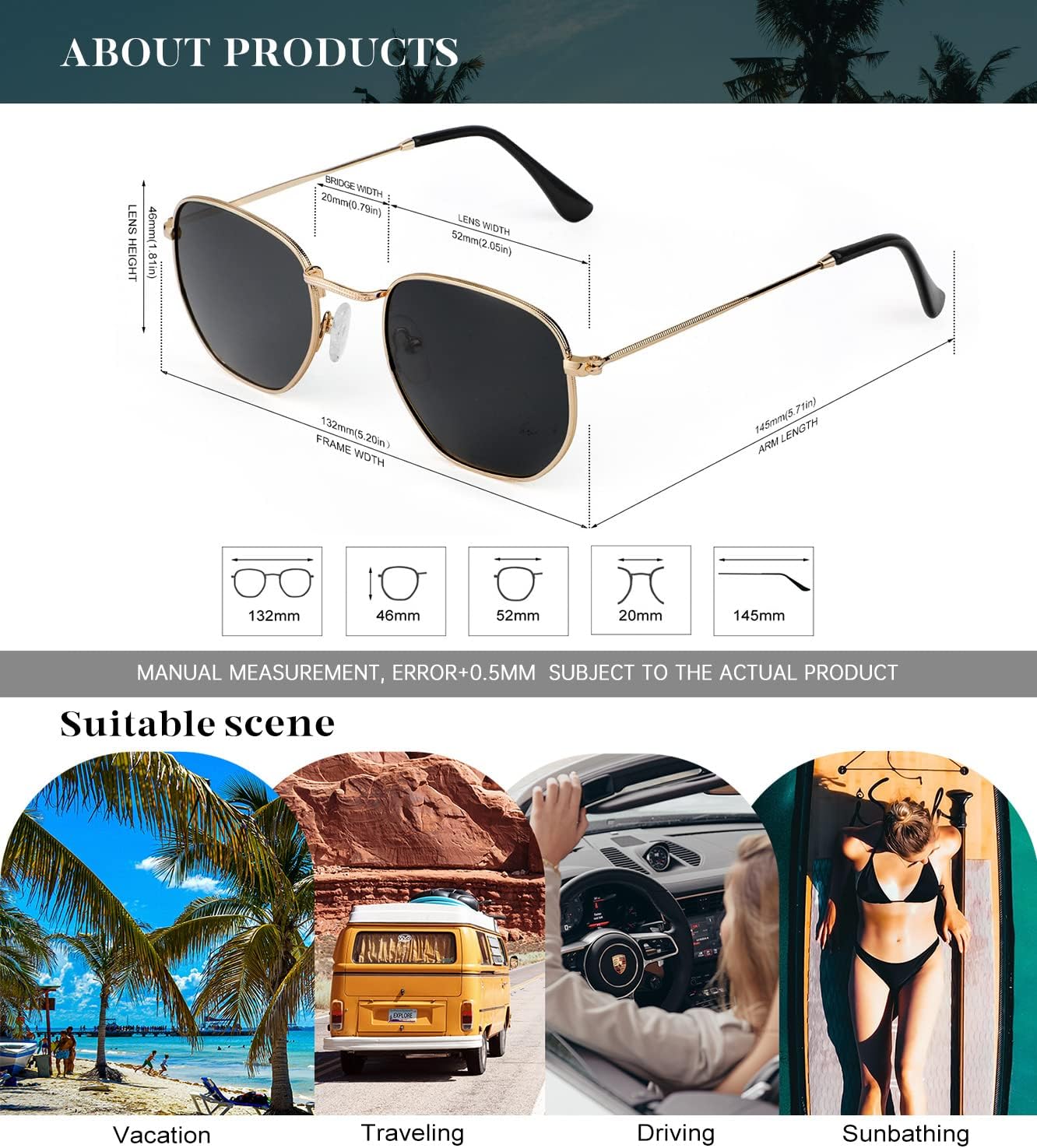 KALIYADI Hexagon Sunglasses: A Stylish and Functional Addition to Your Wardrobe