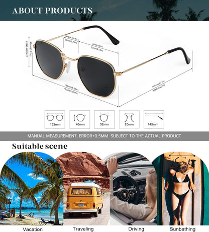 KALIYADI Hexagon Sunglasses: A Stylish and Functional Addition to Your Wardrobe