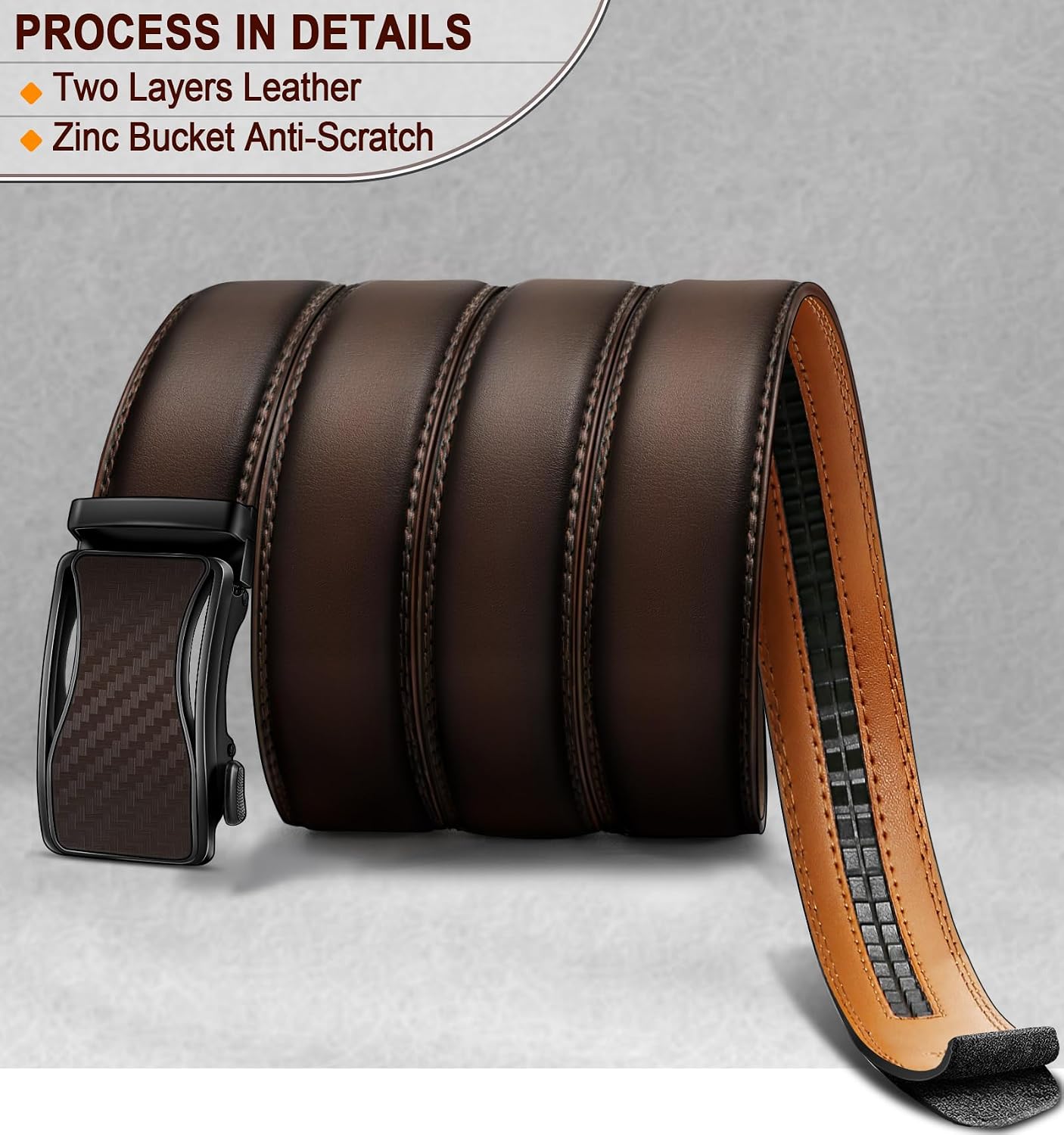 BULLIANT Mens Ratchet Belt: A Game-Changer for Your Wardrobe