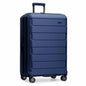Traveler's Choice Pagosa Hardshell Expandable Luggage with Spinner Wheels, Slate Blue, 3-Piece Set (22/27/30)