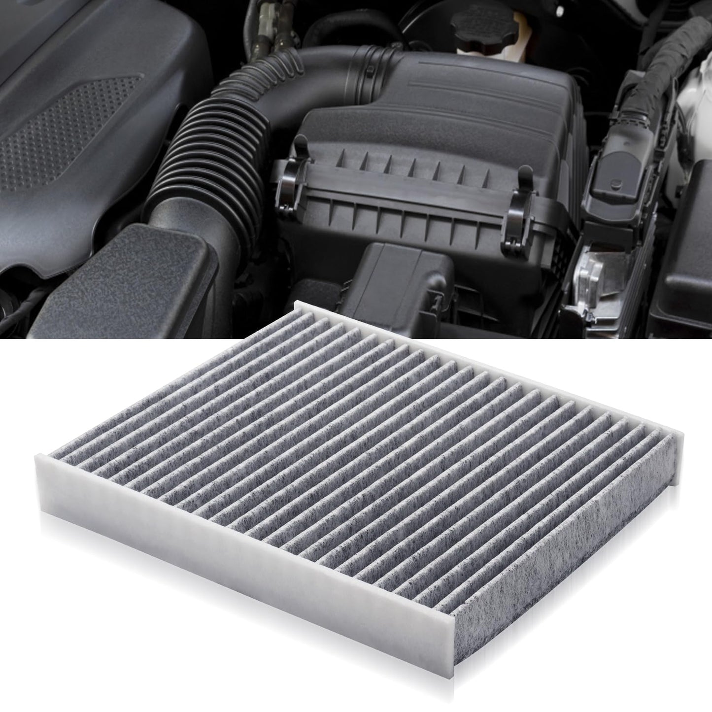 CA10262 Engine Air Filter Fit Ford Expedition/F150/F250/F350 (2007-2021) & Lincoln Navigator Replaces FA1883, 7C3Z9601A, A35642