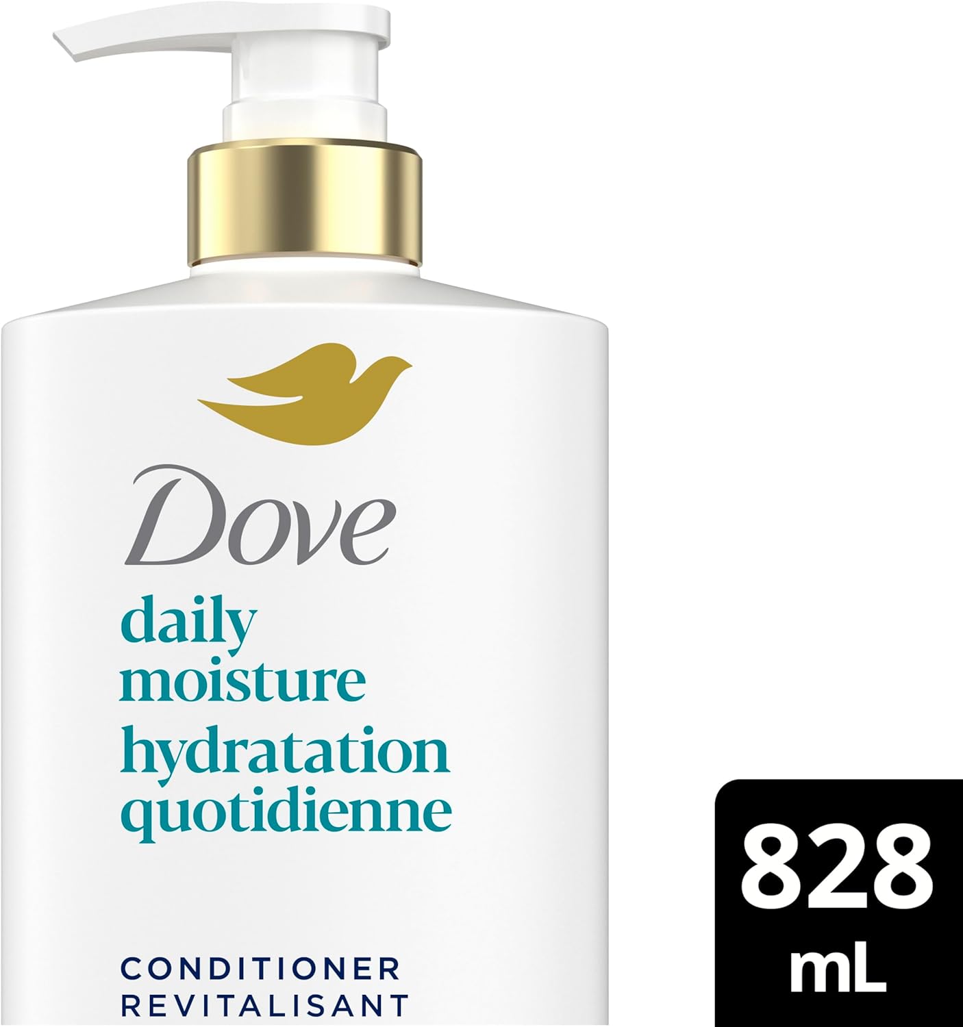Dove Intensive Repair Shampoo für geschädigtes Haar mit flüssiger Bio-Protein-Pflege, 828 ml
