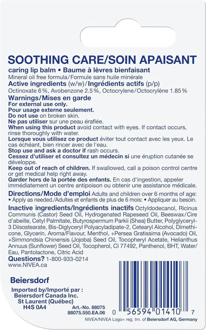 NIVEA Sun Lippenbalsam mit LSF 30 (2x4,8g) | Schützt vor Sonnenbrand, 24H Feuchtigkeit
