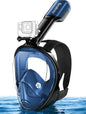 Greatever Full Face Snorkel Mask, Snorkeling Gear for Adults with Latest Dry Top Breathing System and Detachable Camera Mount, Foldable Snorkel Mask Adult, Snorkels Anti-Fog & Anti-Leak