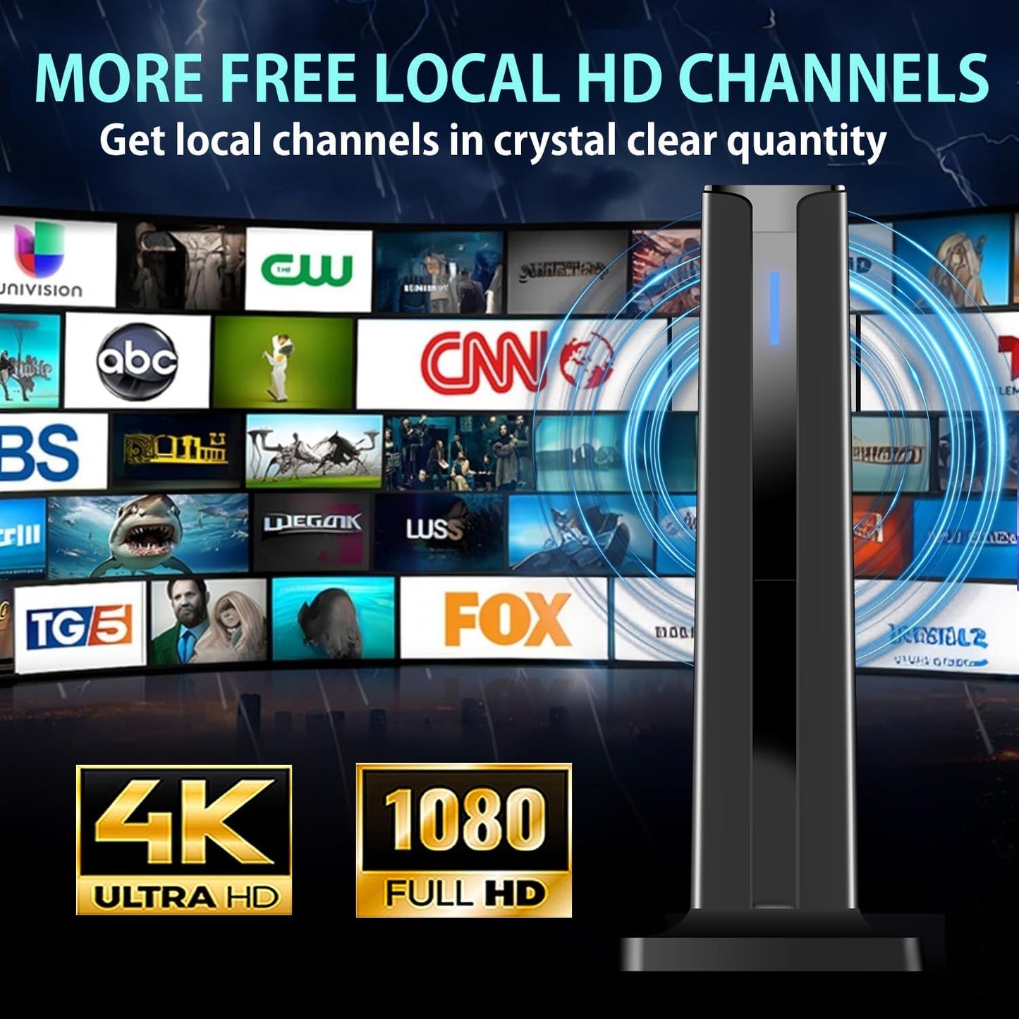 Cut the Cord: A Reliable Indoor TV Antenna for Free HDTV Channels