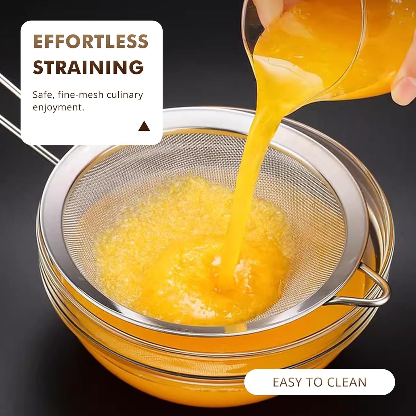 NileHome 3 Piece Mesh Strainers: A Kitchen Essential