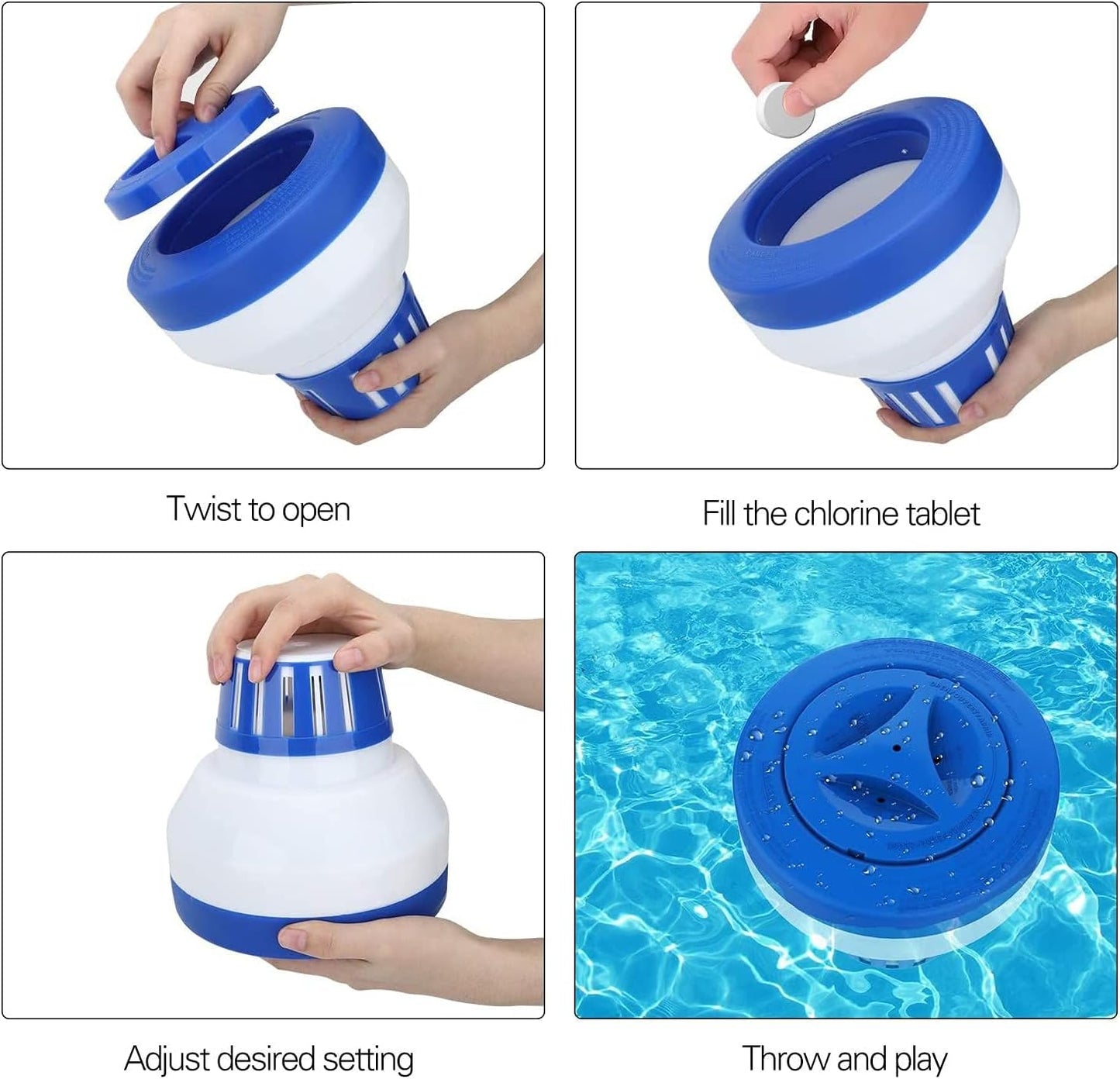 Pool Chlorine Floater by Merkia: A Game-Changer for Sparkling Clean Pools