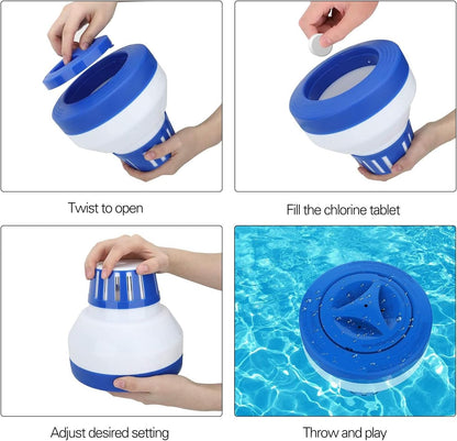 Pool Chlorine Floater by Merkia: A Game-Changer for Sparkling Clean Pools