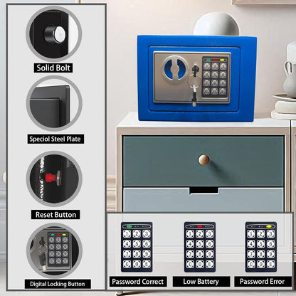 Yuanshikj Small Steel Security Safe Box Review: A Compact, Reliable Choice