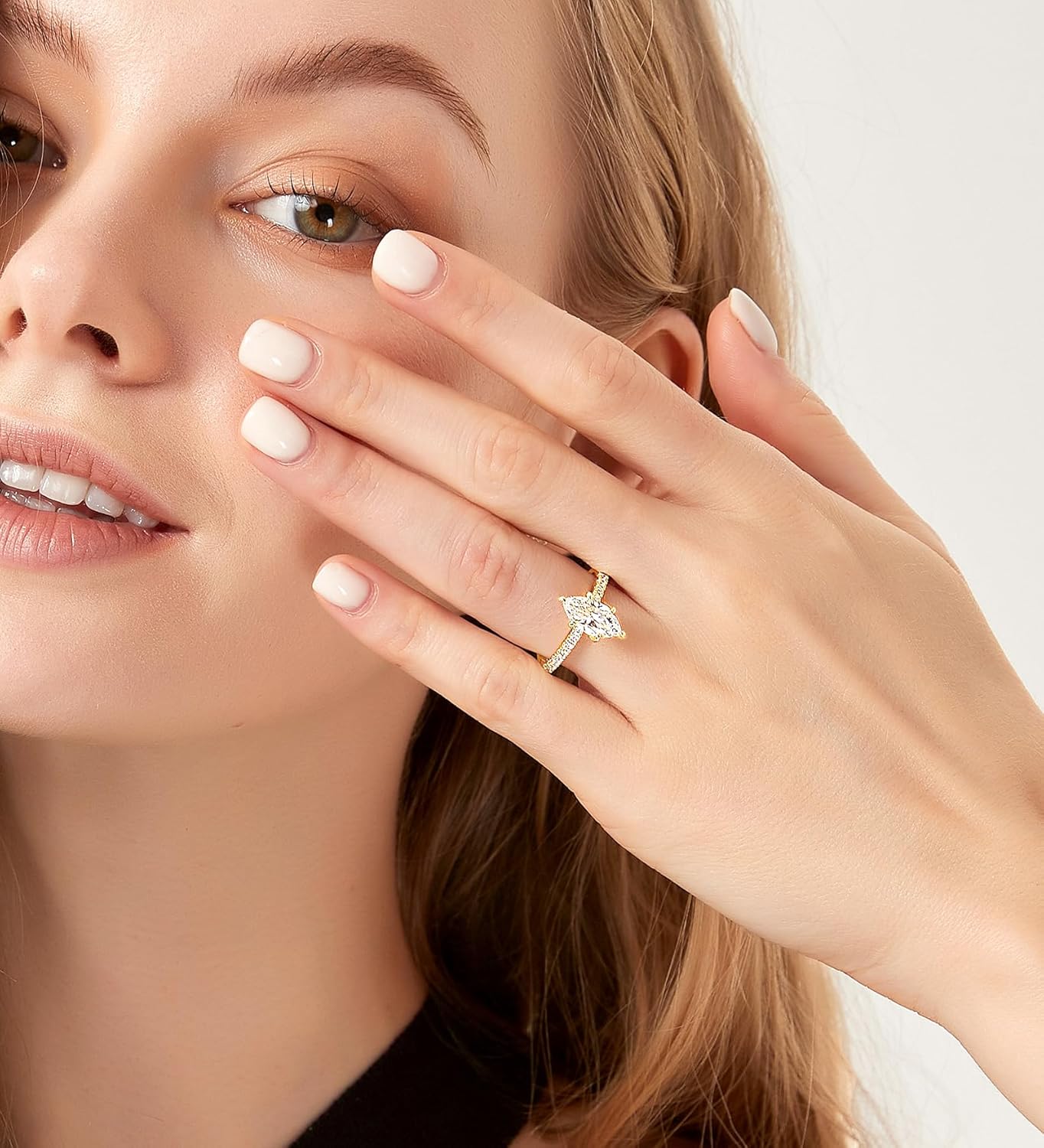 TIGRADE 2CT Engagement Ring Review: A Stunning Marquise Cut CZ Ring