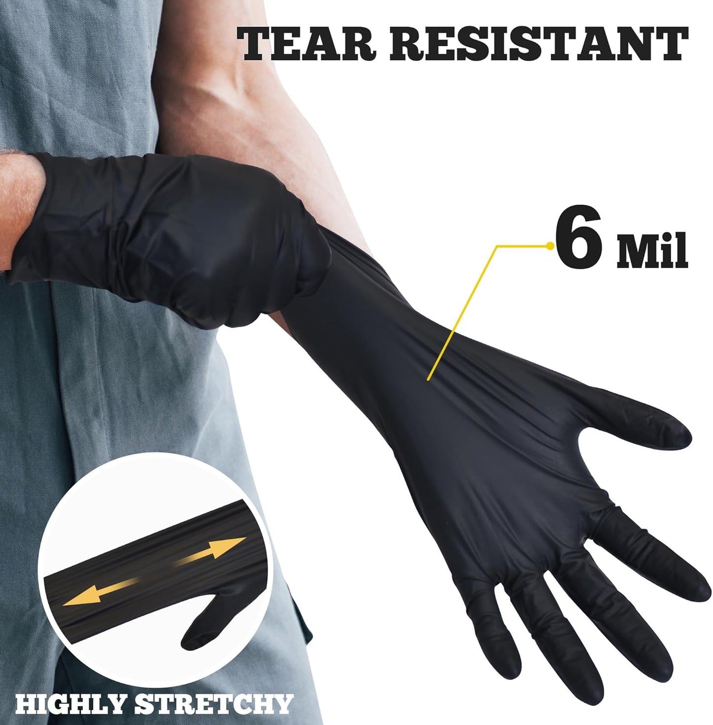 TitanFlex Disposable Nitrile Exam Gloves: Heavy-Duty Protection for Various Needs