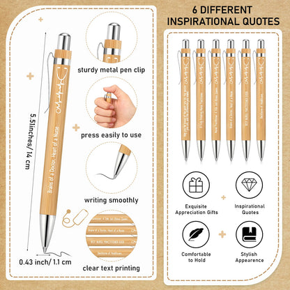 Jetec 48 Set 2026 CNA Week Gifts Bulk Nurse Appreciation Gift Set Small Inspirational Kraft Spiral Nursing Notebooks with Sticky Notes Pens for Healthcare Medical Hospital Coworker Staff Office