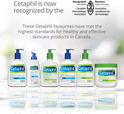 Cetaphil Milde Hautreinigung (473 ml) – Feuchtigkeitsspendende Gesichts- und Körperreinigung – Ideal für empfindliche, trockene Haut – Nicht reizend, parfümfrei und von Dermatologen empfohlen