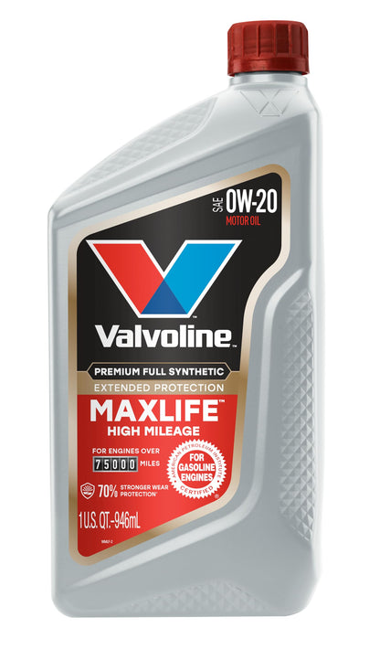 Valvoline MaxLife High Mileage 5W-30 Synthetic Blend Motor Oil 5 Quart
