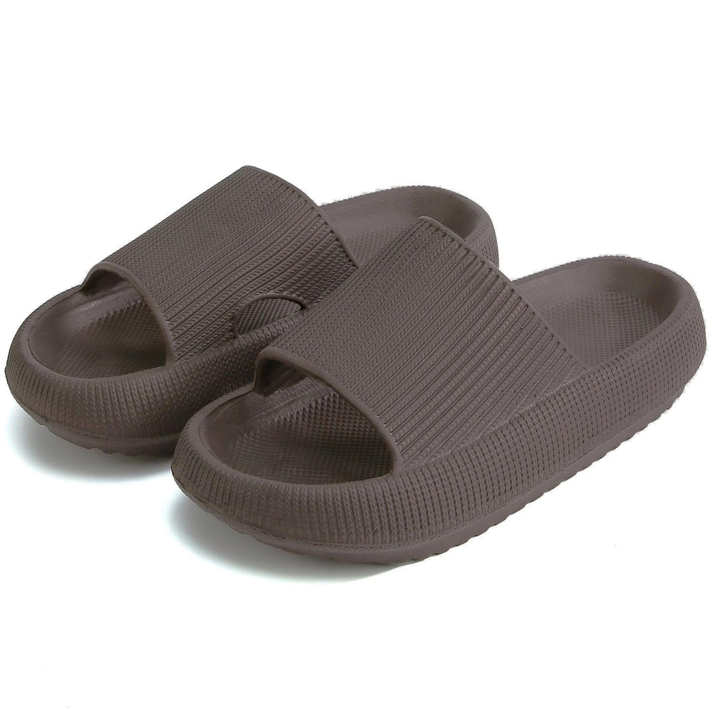 rosyclo Cloud Slippers for Women and Men, Pillow House Slippers Shower Shoes Indoor Slides Bathroom Sandals, Ultimate Comfort, Lightweight, Thick Sole, Non-Slip, Easy to Clean