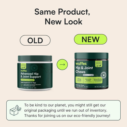 Wuffes Advanced Dog Hip and Joint Supplement: A Game-Changer for Small and Medium Breeds