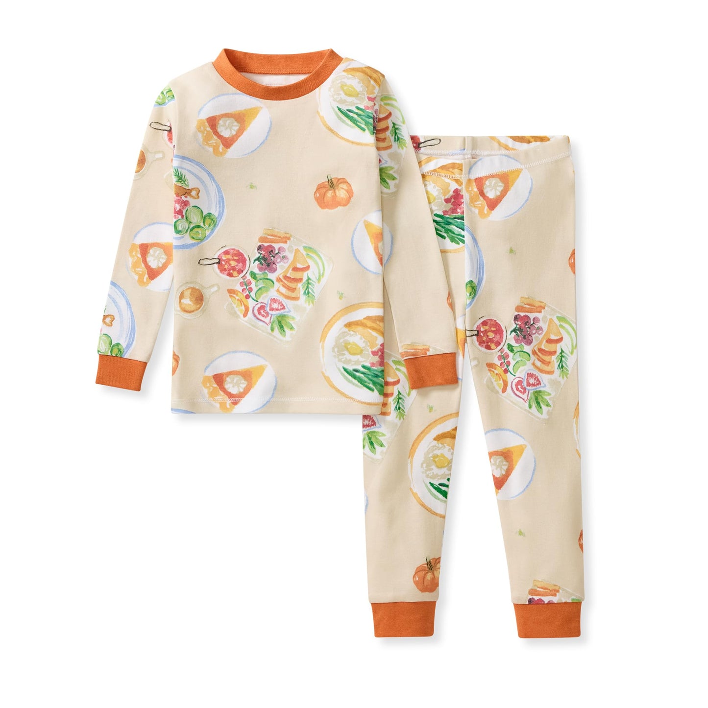 Burt's Bees Baby Organic Cotton Pajamas for Boys, 100% Cotton Pajama Set for Toddlers and Kids, Soft and Stretchable Fabric