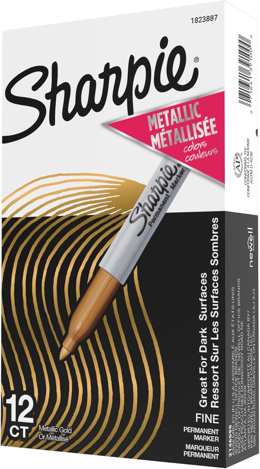 12 count (Pack of 1)Gold
