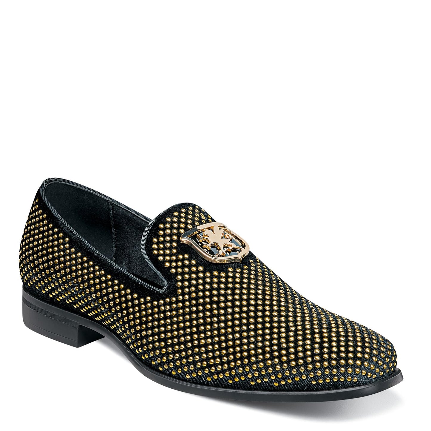Stacy Adams Men's Swagger Studded Ornament Slip-on Driving Style Loafer