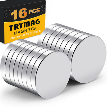 20x3mm 16Pcs-Silver16