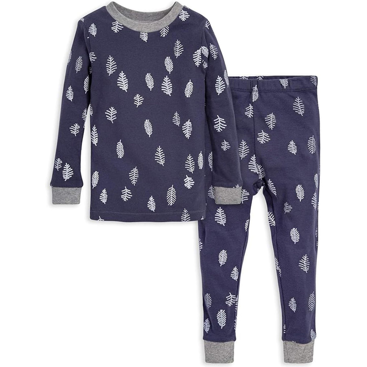 Burt's Bees Baby Organic Cotton Pajamas for Boys, 100% Cotton Pajama Set for Toddlers and Kids, Soft and Stretchable Fabric