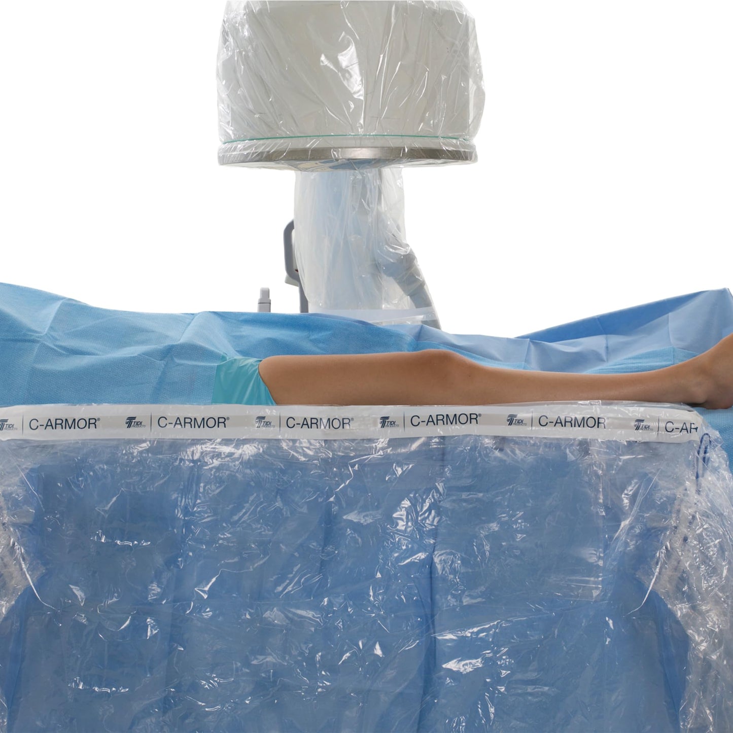 TIDI 5523 C-Armor Drape ― Designed to Protect The Sterile Field When Using a C-Arm Imaging System ― Quantity: 12 Sterile C-Armor Drapes ― Medical Supplies
