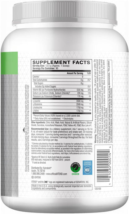 Xtend Amino Acids 90 Serves Italian Glacial Grape 1.28 kg