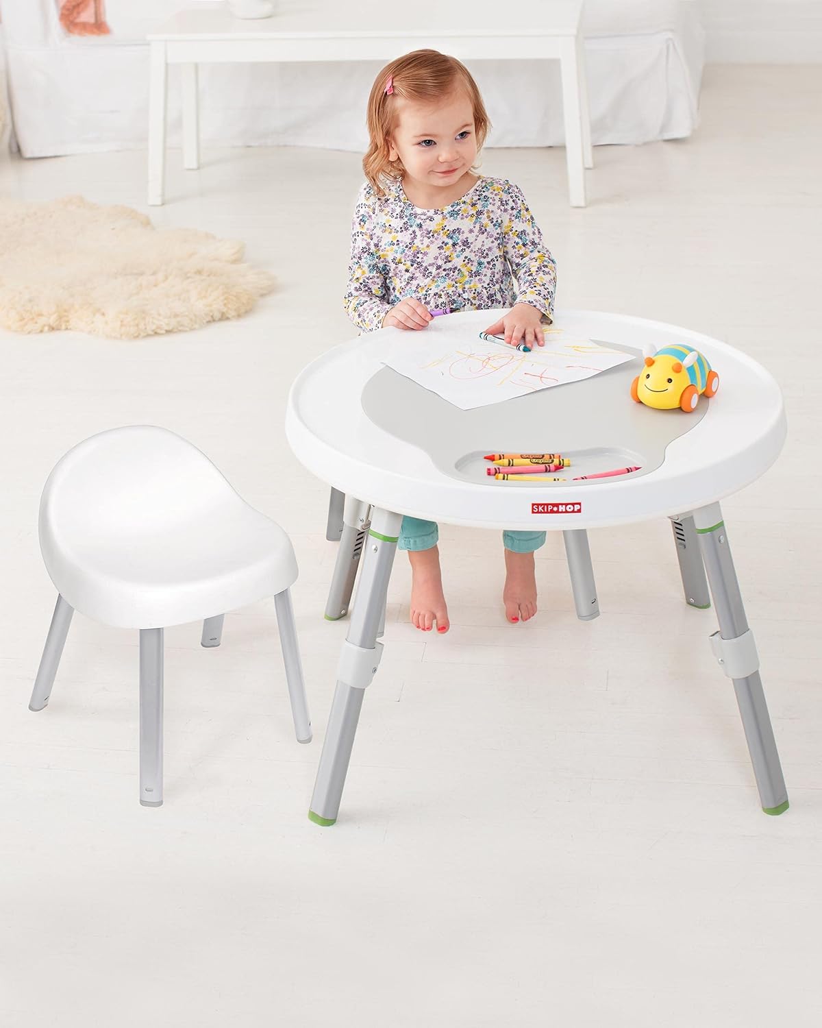 Skip Hop Baby Activity Center: Interactive Play Center with 3-Stage Grow-with-Me Functionality, 4mo+, Explore & More